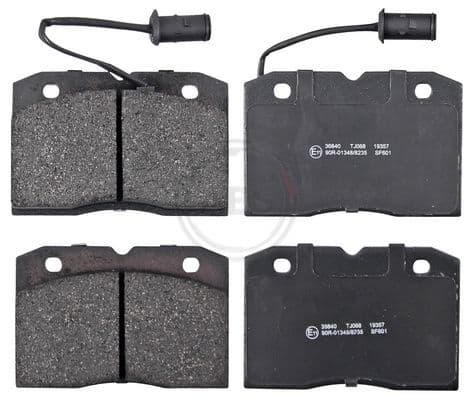 set placute frana,frana disc ABS 36840