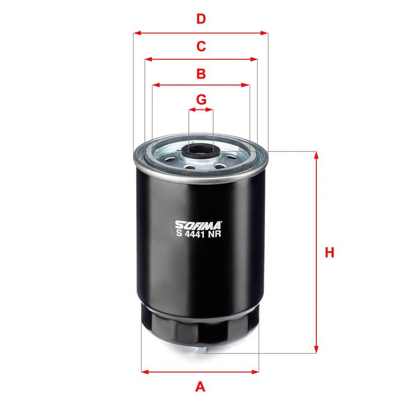filtru combustibil SOFIMA S 4441 NR