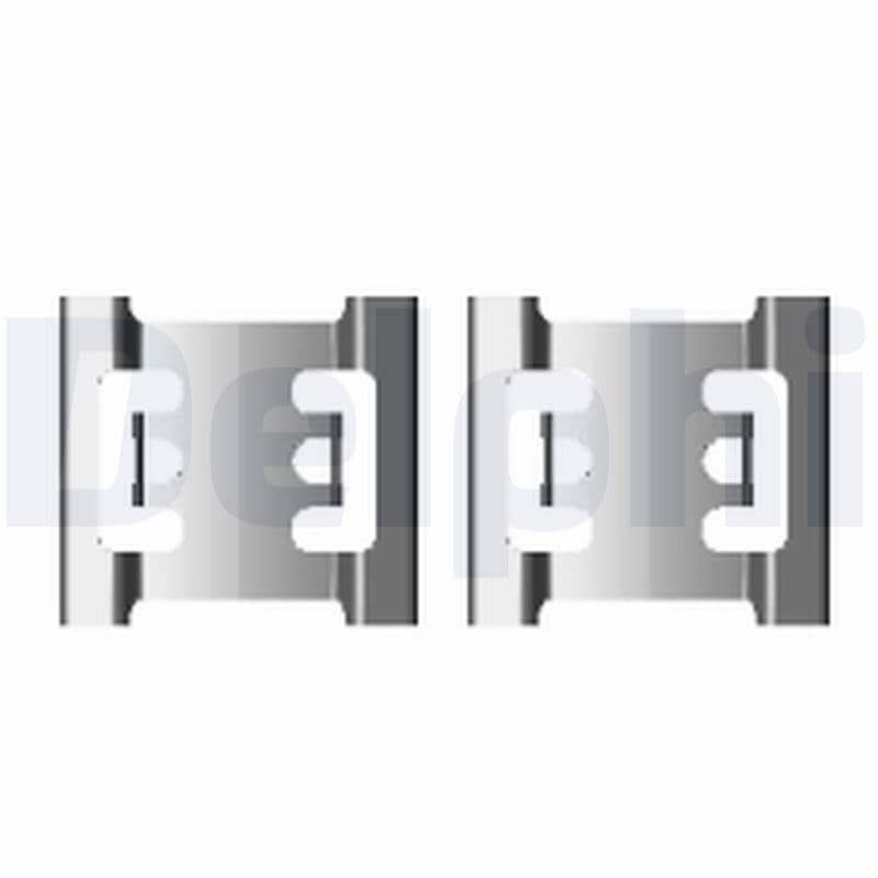 Set accesorii, placute frana DELPHI LX0428
