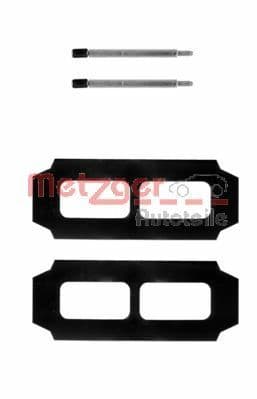 Set accesorii, placute frana METZGER AUTOTEILE 109-0987