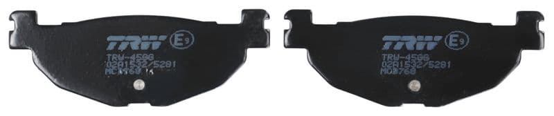 set placute frana,frana disc TRW Organic Allround MCB768