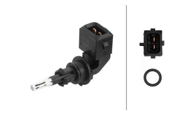 senzor,temperatura aer admisie HELLA 6PT 009 109-351