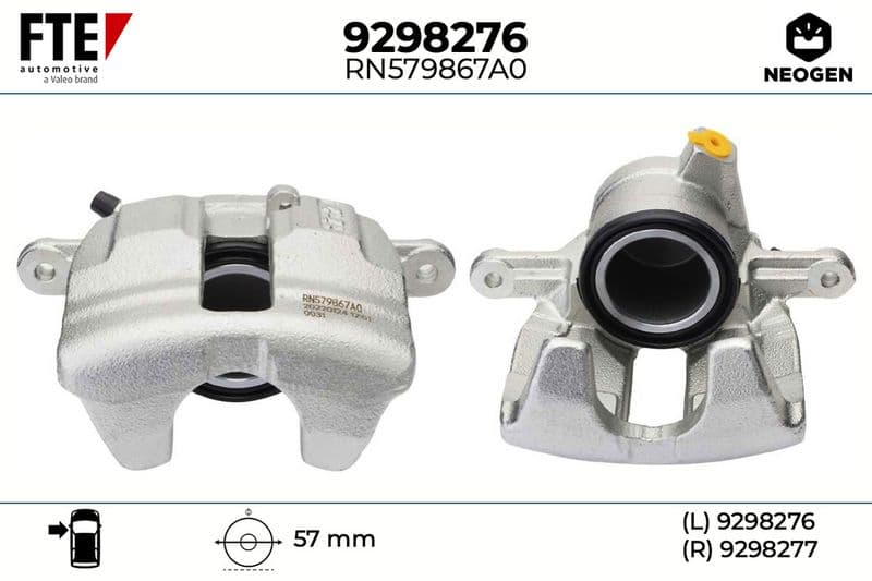 Etrier frana FTE NEOGEN 9298276