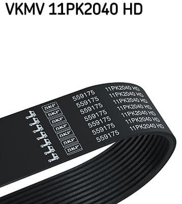 Curea transmisie cu caneluri SKF VKMV 11PK2040 HD