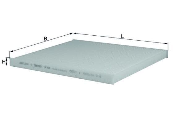 Filtru, aer habitaclu KNECHT LA 298