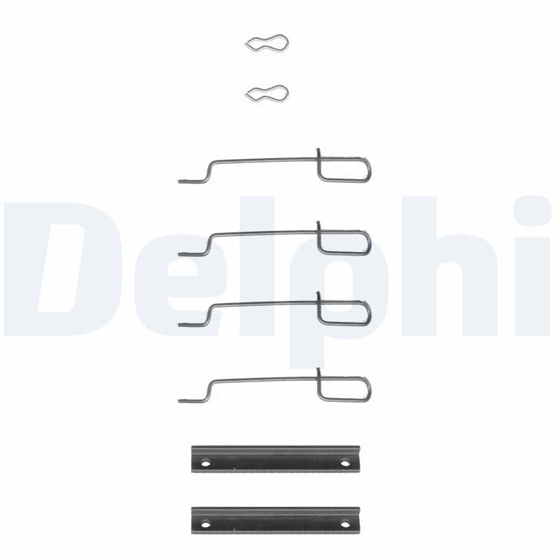 Set accesorii, placute frana DELPHI LX0044