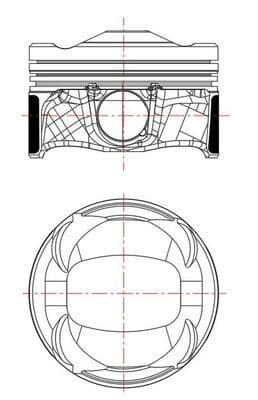 Piston MAHLE 039 PI 00134 002