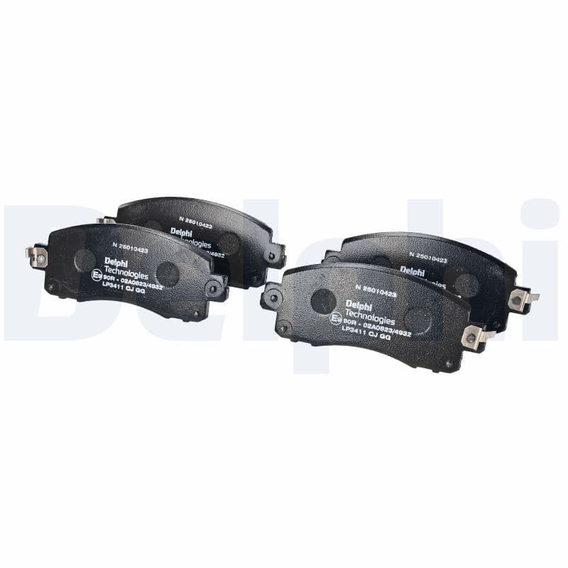 set placute frana,frana disc DELPHI LP3411