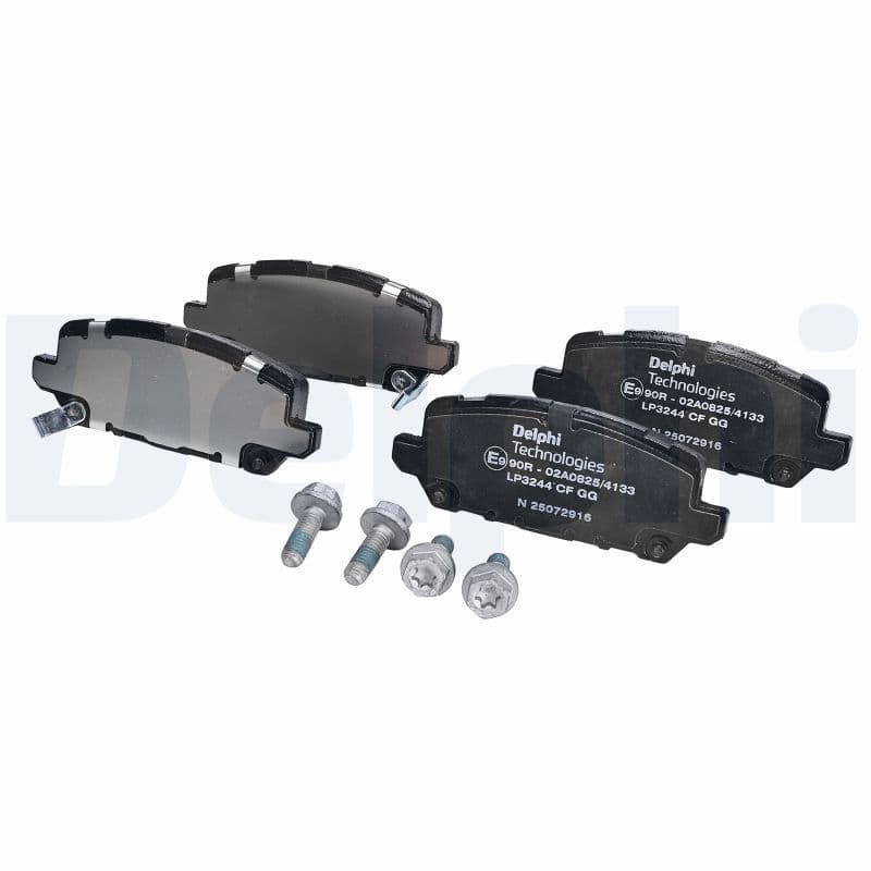 set placute frana,frana disc DELPHI LP3244