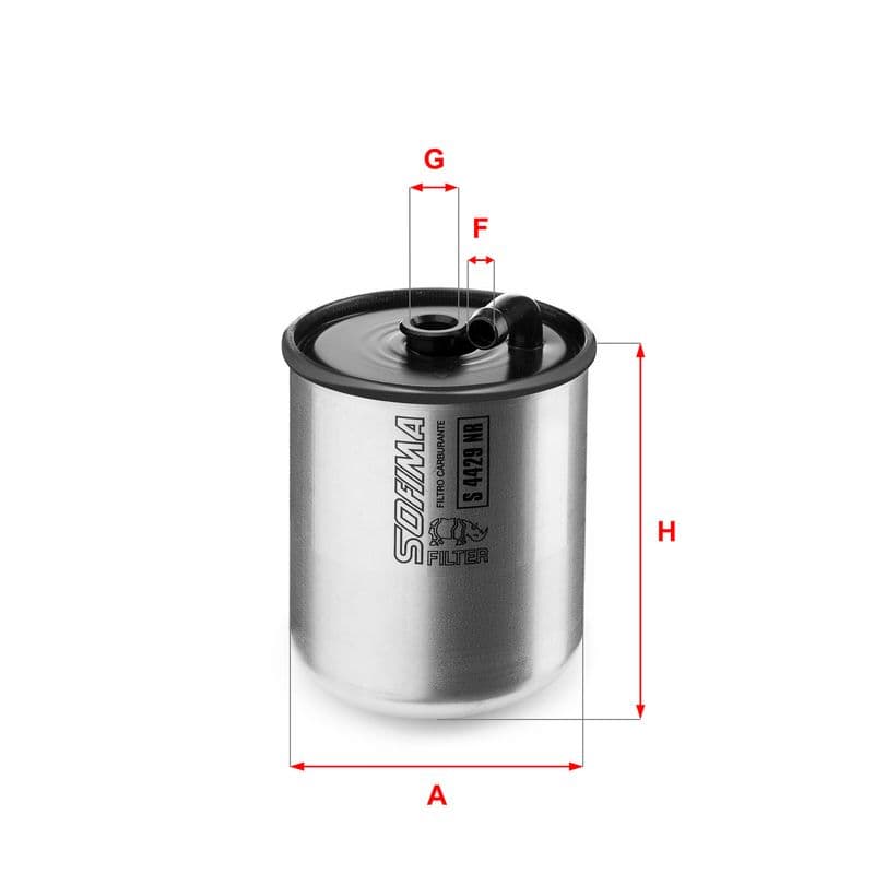 filtru combustibil SOFIMA S 4429 NR