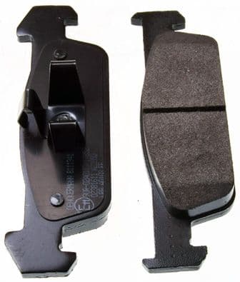 set placute frana,frana disc DENCKERMANN B111341