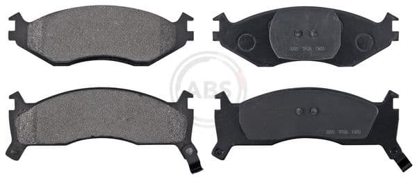 set placute frana,frana disc ABS 38521