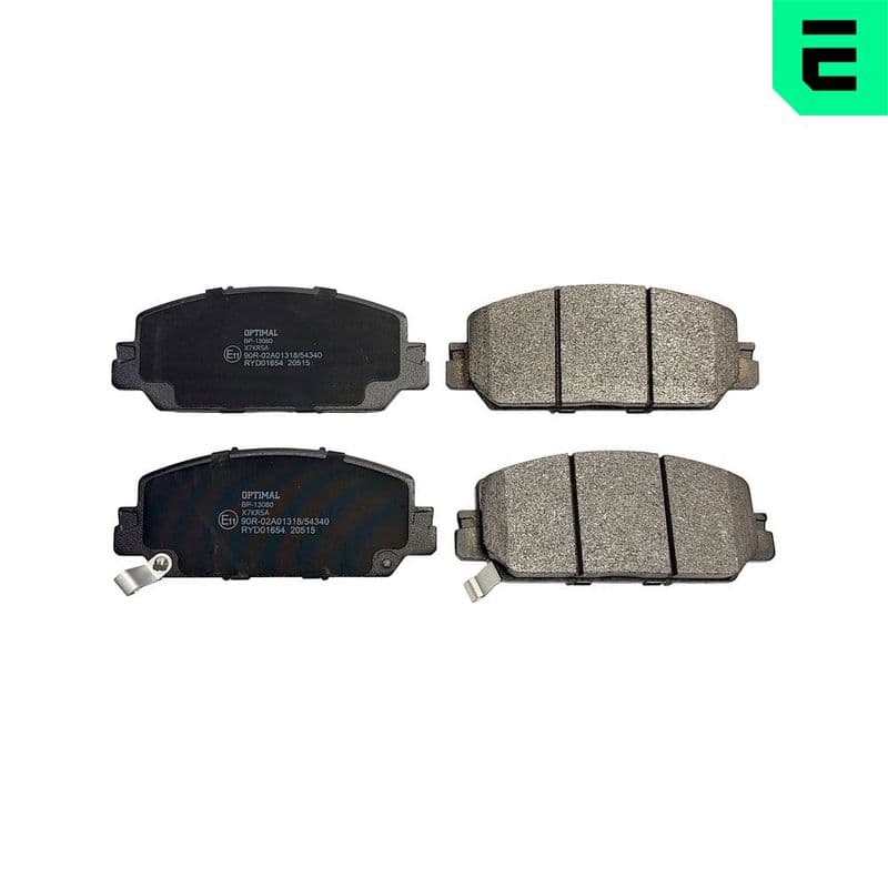 set placute frana,frana disc OPTIMAL BP-13080
