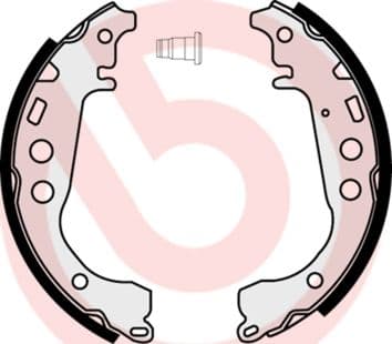Set saboti frana BREMBO ESSENTIAL LINE S 83 508