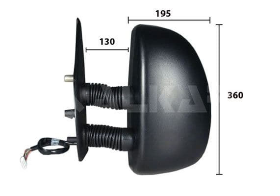 Oglinda exterioara ALKAR 9256961