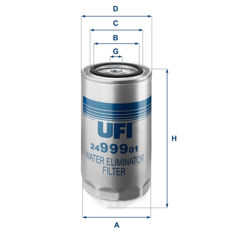 filtru combustibil UFI 24.999.01
