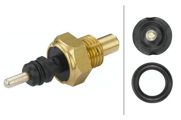 senzor,temperatura lichid de racire HELLA 6PT 013 113-021