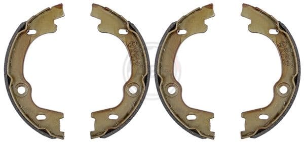 Set saboti frana, frana de mana ABS 9348