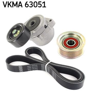 Set curea transmisie cu caneluri SKF VKMA 63051