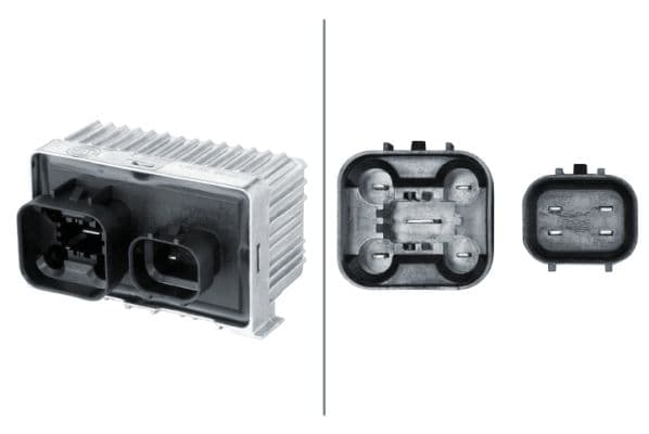 unitate de control,bujii incandescente HELLA 4RV 008 188-661