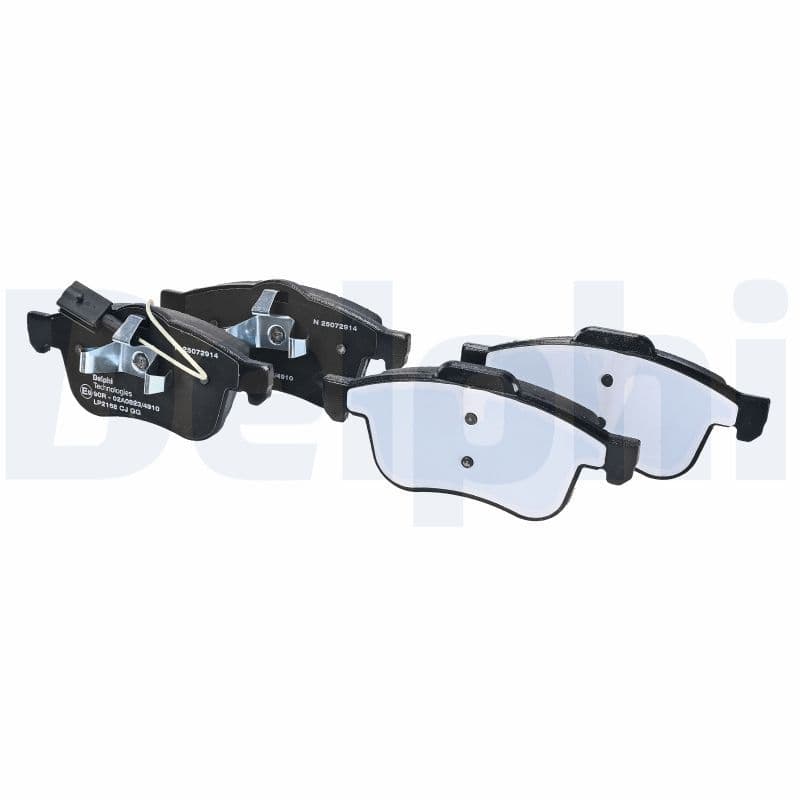 set placute frana,frana disc DELPHI LP2168