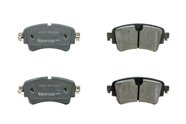 set placute frana,frana disc AISIN Premium ADVICS by BPVW-2014