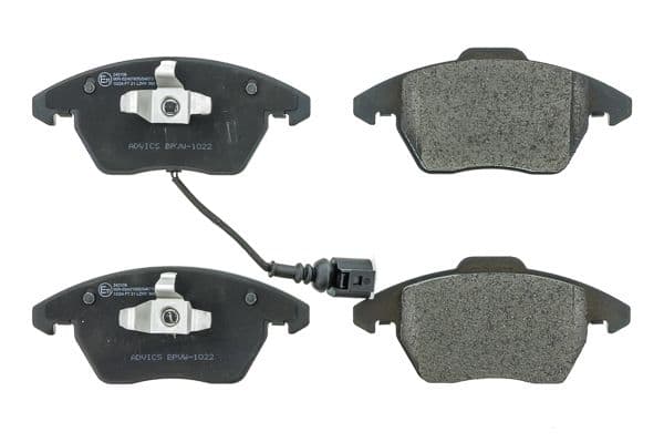 set placute frana,frana disc AISIN Premium ADVICS by BPVW-1022