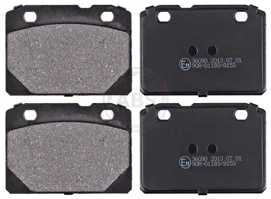 set placute frana,frana disc ABS 36080