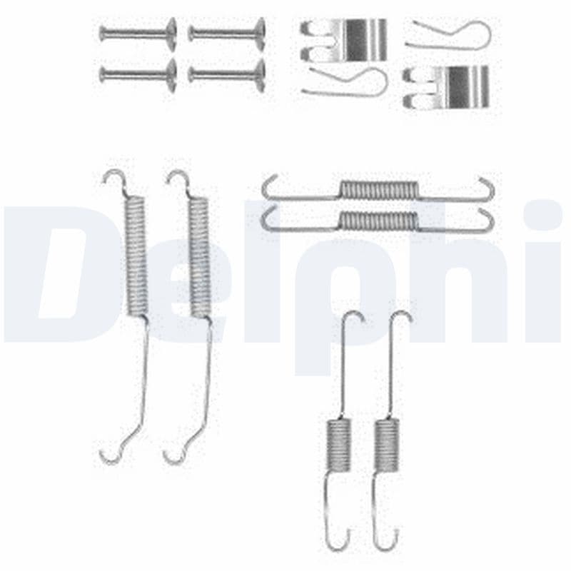 Set accesorii, sabot de frana DELPHI LY1368