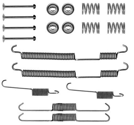 Set accesorii, sabot de frana TRW SFK261