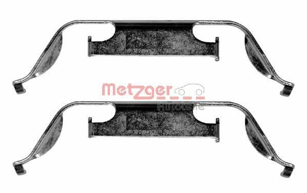 Set accesorii, placute frana METZGER AUTOTEILE 109-1222