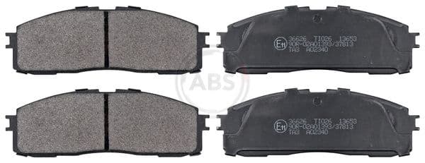 set placute frana,frana disc ABS 36626