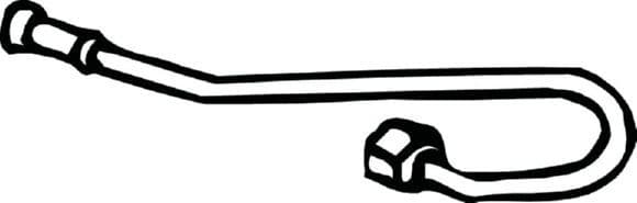 Conducta de presiune, senzor de presiune (filtru particule) BOSAL 000-074