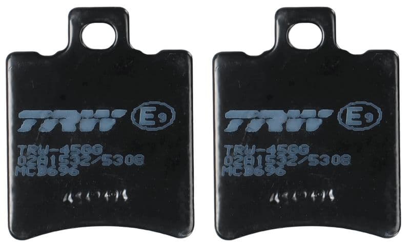 set placute frana,frana disc TRW Organic Allround MCB696