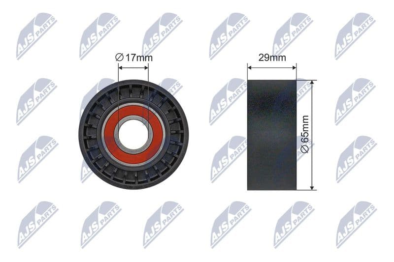 rola intinzator,curea transmisie NTY RNK-AR-018