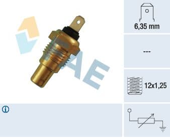 senzor,temperatura lichid de racire FAE 31580