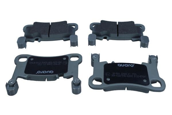 set placute frana,frana disc QUARO QP1508