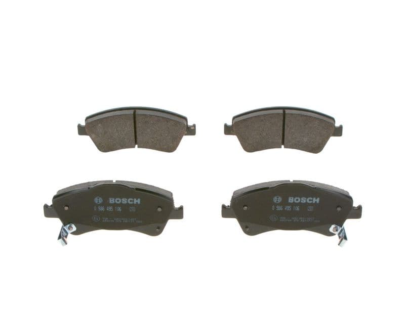 set placute frana,frana disc BOSCH 0 986 495 106