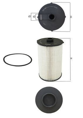 filtru combustibil MAHLE KX 481D