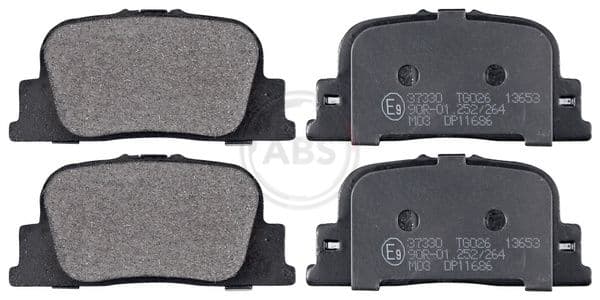 set placute frana,frana disc ABS 37330