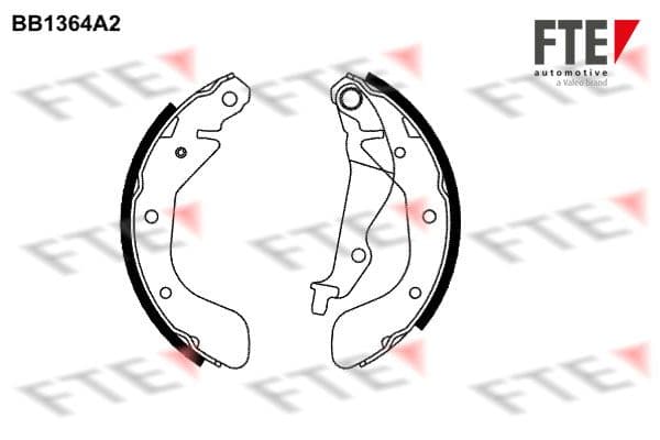 Set saboti frana FTE 9100111