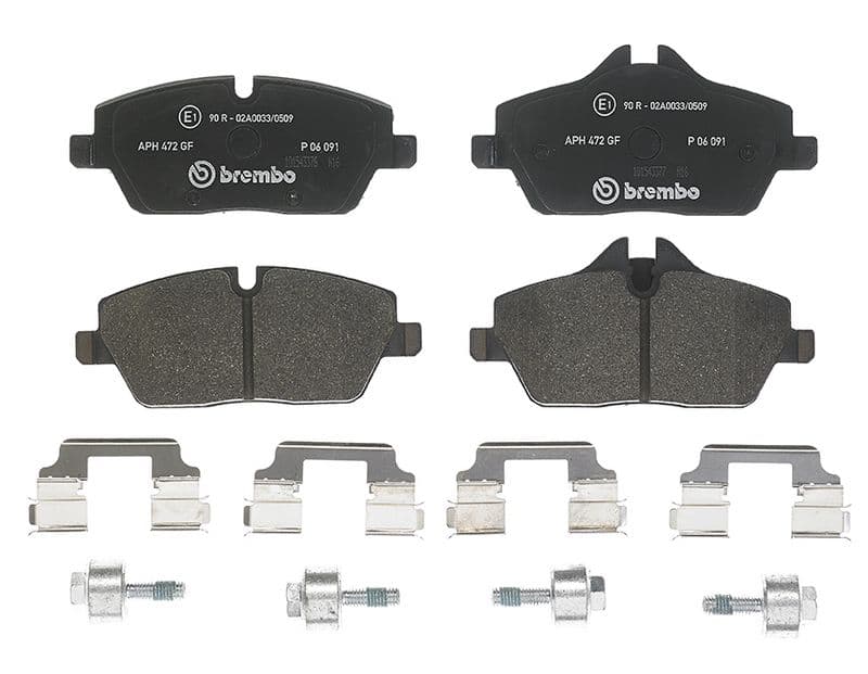 set placute frana,frana disc BREMBO PRIME LINE P 06 091