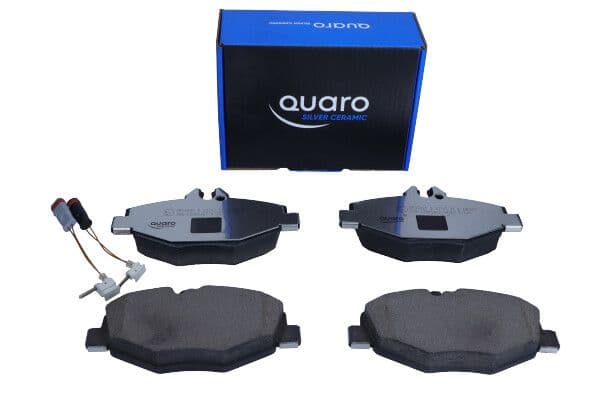 set placute frana,frana disc QUARO SILVER CERAMIC QP0782C