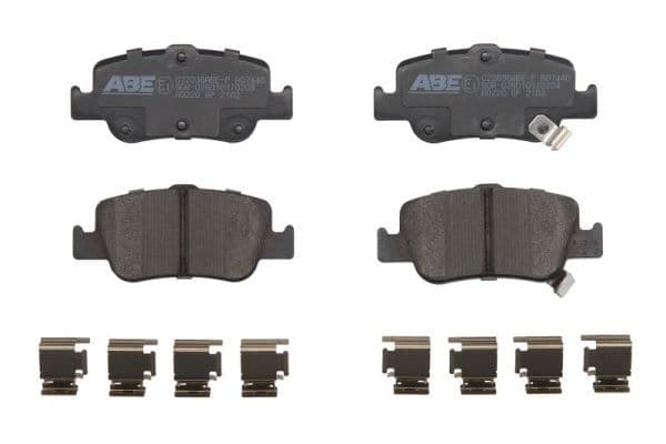 set placute frana,frana disc ABE C22036ABE-P