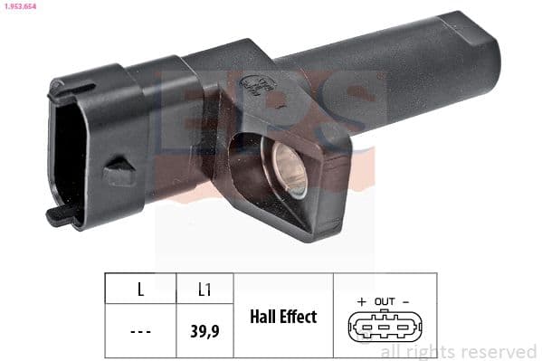 Senzor impulsuri, arbore cotit EPS Made in Italy - OE Equivalent 1.953.654