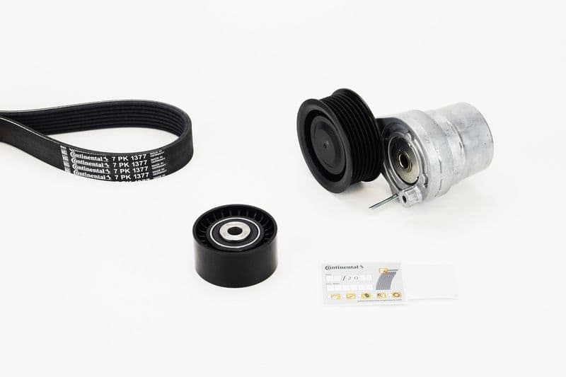 Set curea transmisie cu caneluri CONTINENTAL CTAM 7PK1377K1