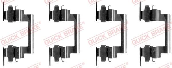 Set accesorii, placute frana QUICK BRAKE 109-1236