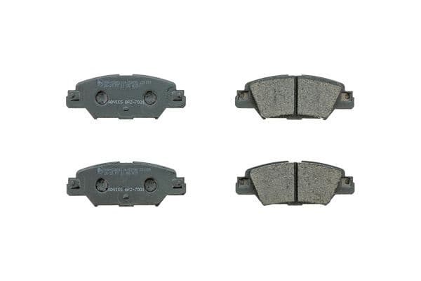 set placute frana,frana disc AISIN BPZ-7001
