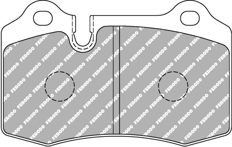 set placute frana,frana disc FERODO FCP1348Z