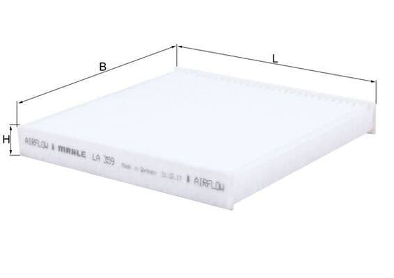 Filtru, aer habitaclu MAHLE LA 359